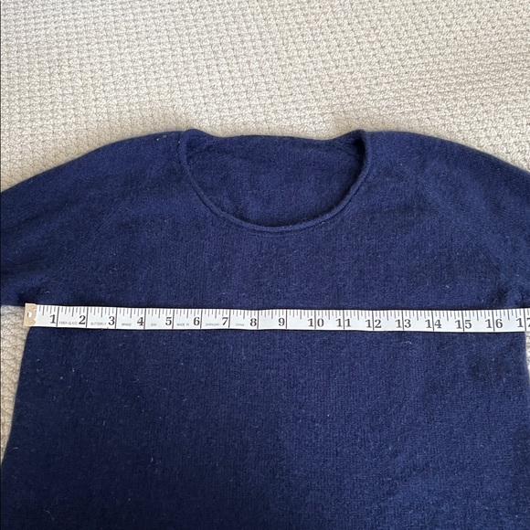 100% cashmere sweater dress - gorgeous cobalt blue Size Small - Picture 6 of 8